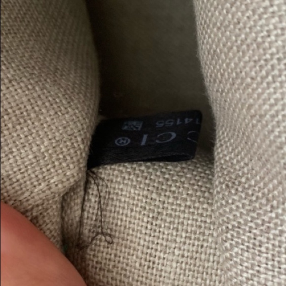 Gucci monogrammed sachem handbag